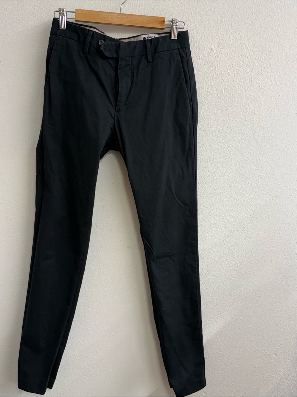 NNO7 Men's Classic dark gray Chino Pants - Tailored Fit